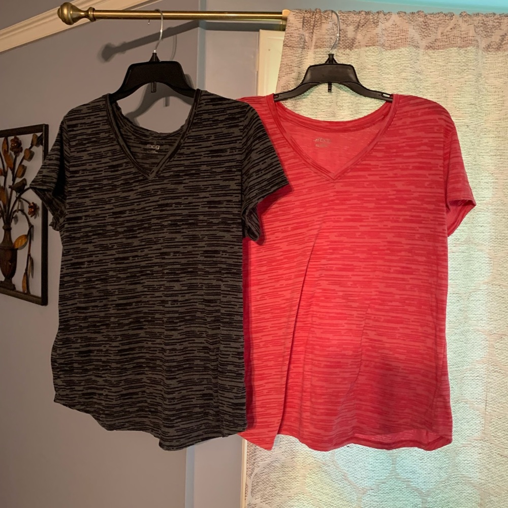 BCG Workout tops black & pink